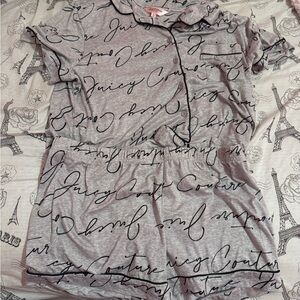 Juicy couture grey sleepwear size L